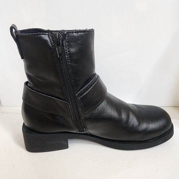 ZARA Biker Ankle Boots - Women's/Kids PERFECT CONDITION - Picture 5 of 13